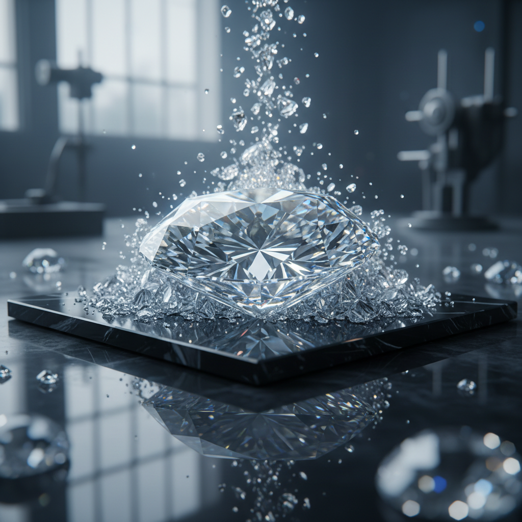 Briliantas: meistriško šlifavimo rezultatas