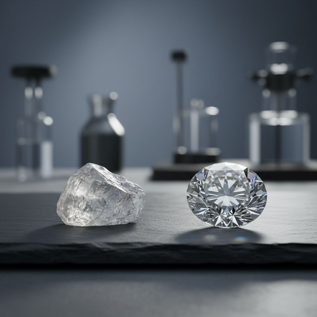 Kuo skiriasi deimantas nuo brilianto? Esminiai skirtumai