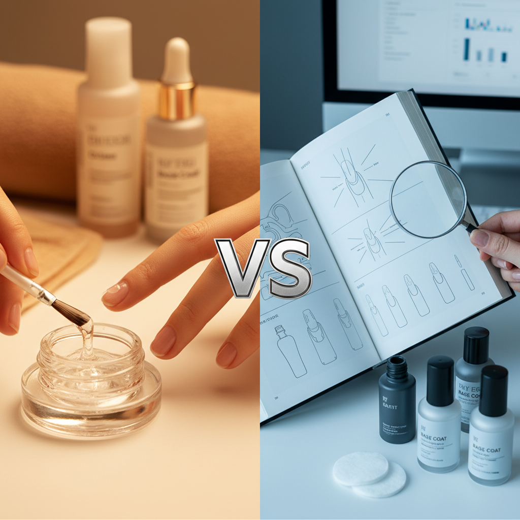 Kuo skiriasi Nagų Gelis nuo Bazės? Išsamus Vadovas