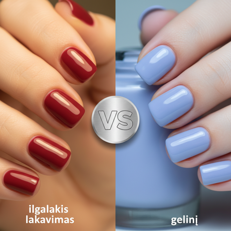 Kuo skiriasi ilgalaikis lakavimas nuo gelinį?