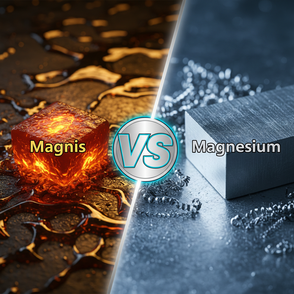 Kuo skiriasi Magnis nuo Magnesium?