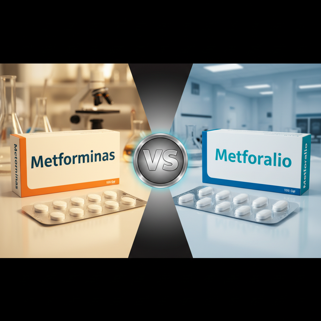 Kuo skiriasi Metforminas nuo Metforalio?