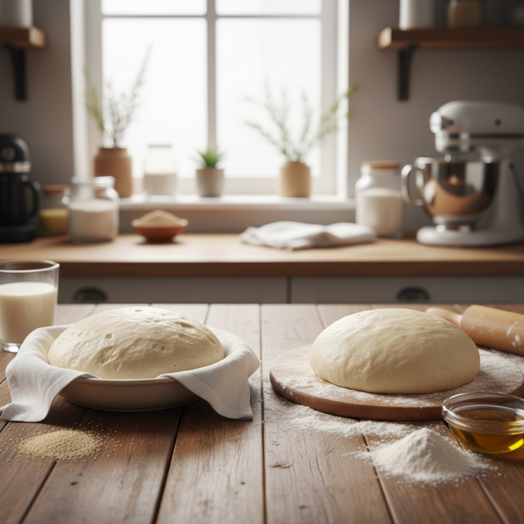 Kuo skiriasi mielinė nuo bemielės tešlos? Skirtumai.