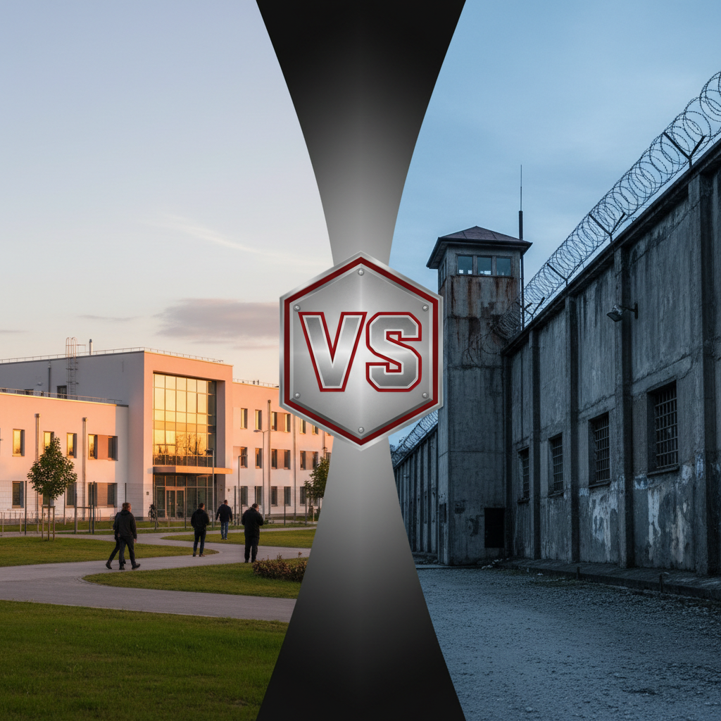 Kuo skiriasi pataisos namai nuo kalėjimo?