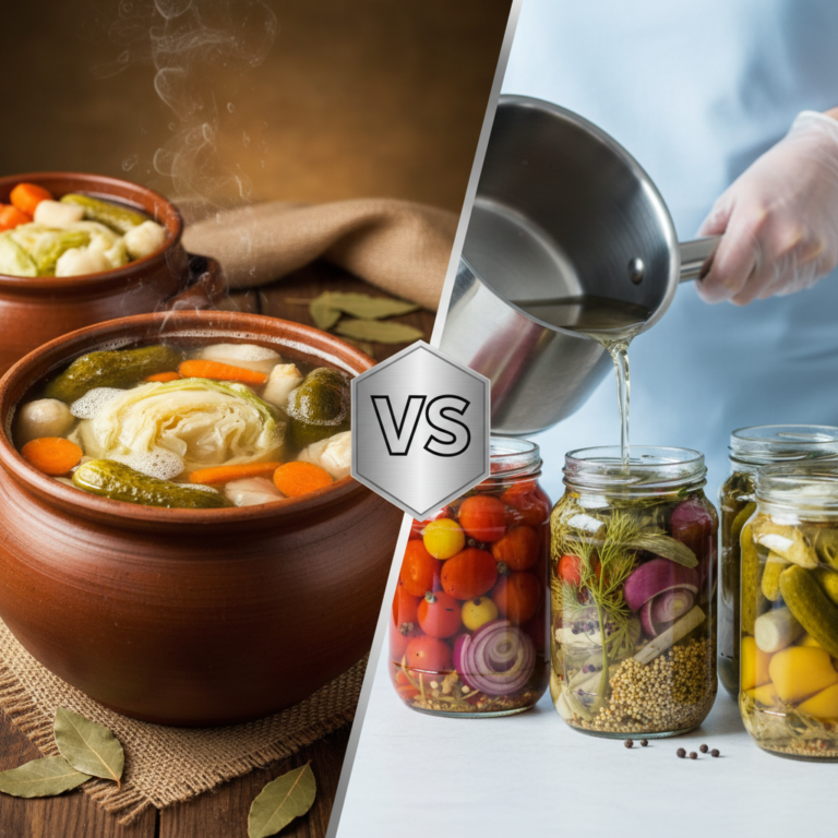 Kuo skiriasi rauginimas nuo marinavimo: išsamus gidas