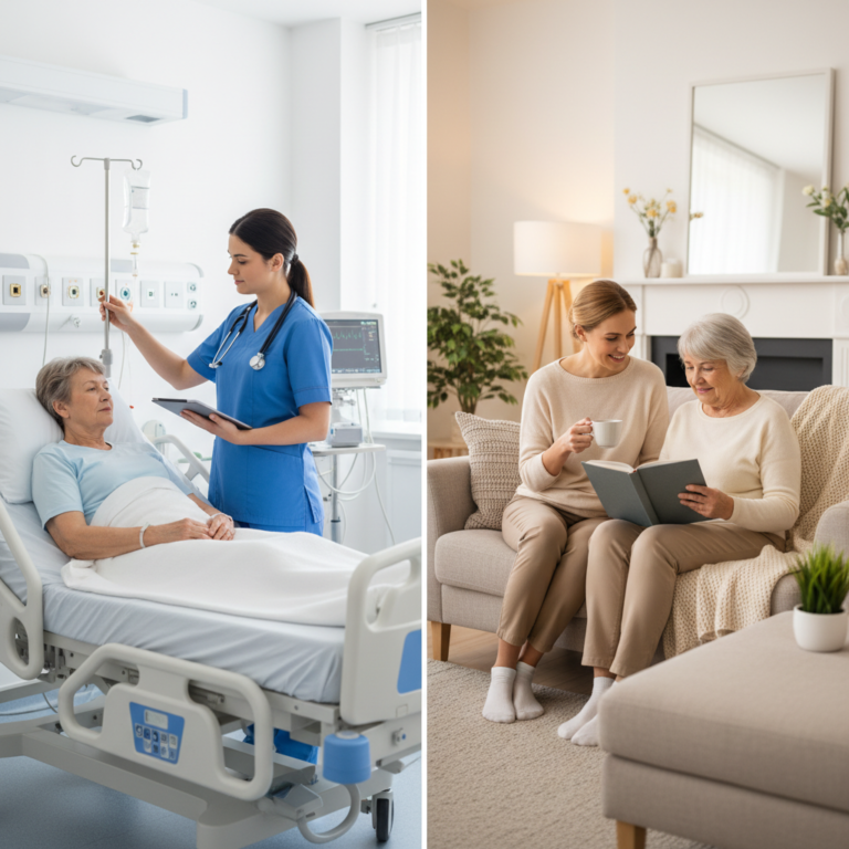 Kuo skiriasi slauga nuo globos? Esminiai skirtumai