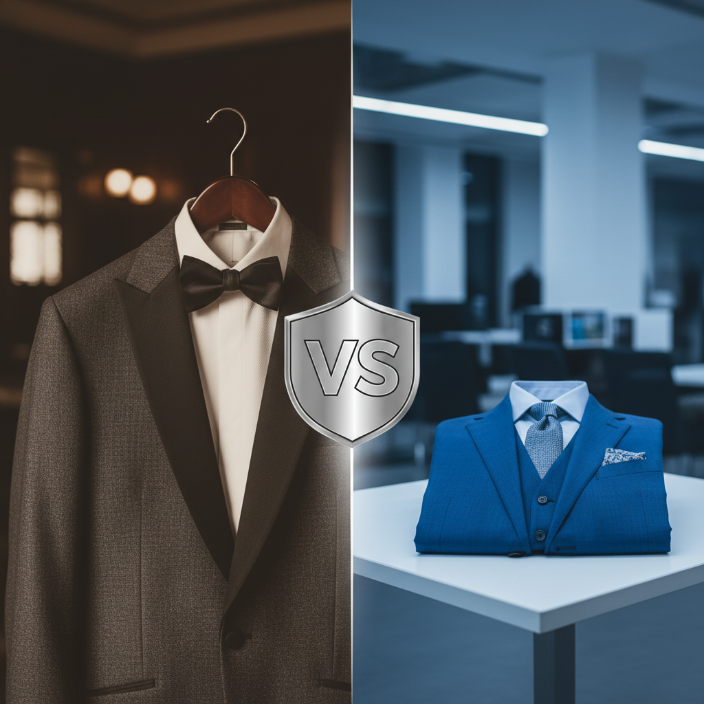 Kuo skiriasi smokingas nuo kostiumo?