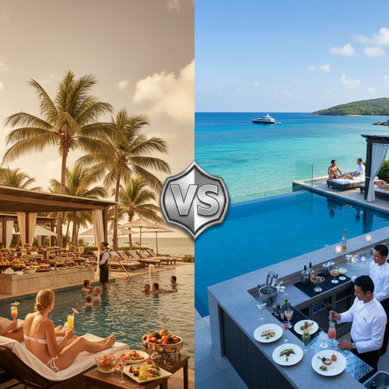 Kuo skiriasi „Viskas įskaičiuota“ nuo „Ultra viskas įskaičiuota“?