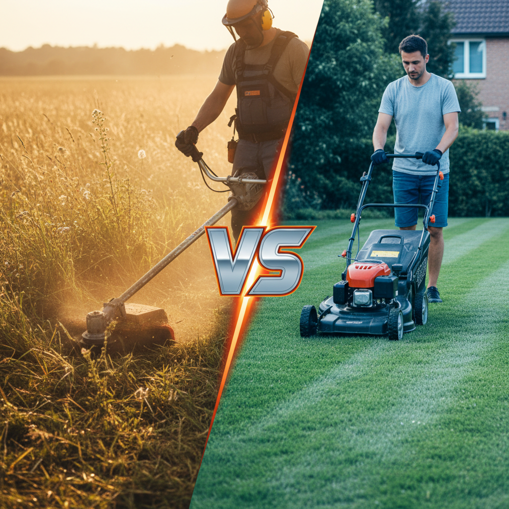 Kuo skiriasi žoliapjovė nuo vejapjovės?