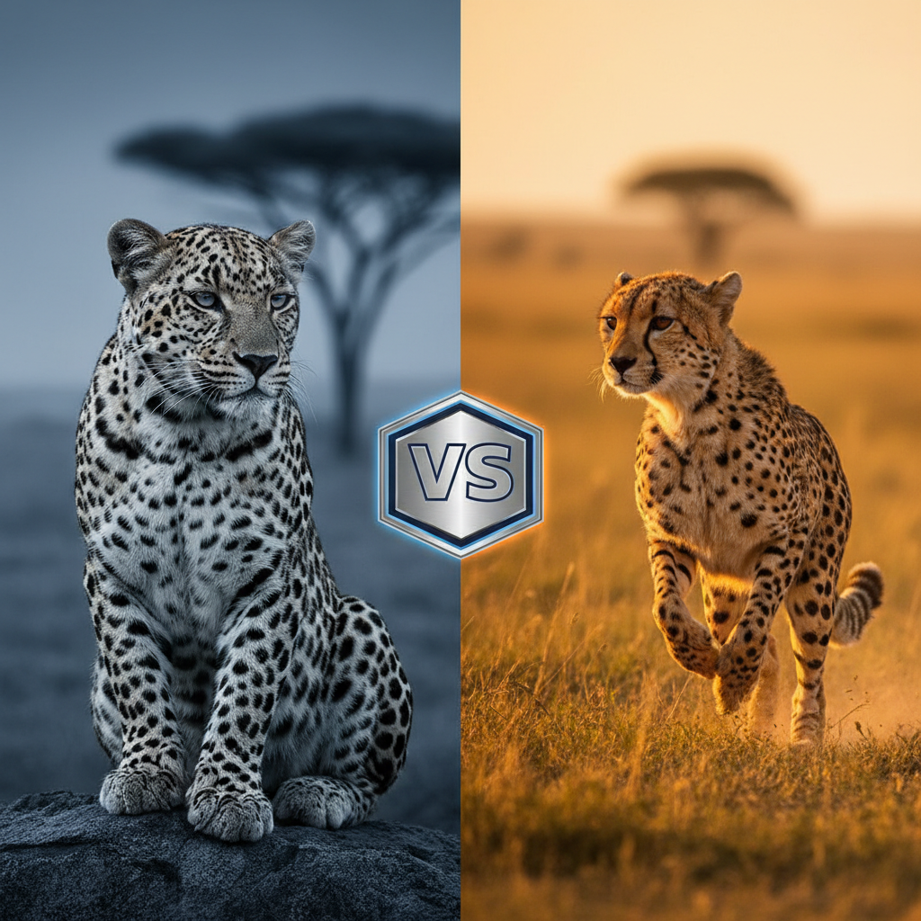 Kuo skiriasi Leopardas nuo Gepardo: Išsamus Gidas