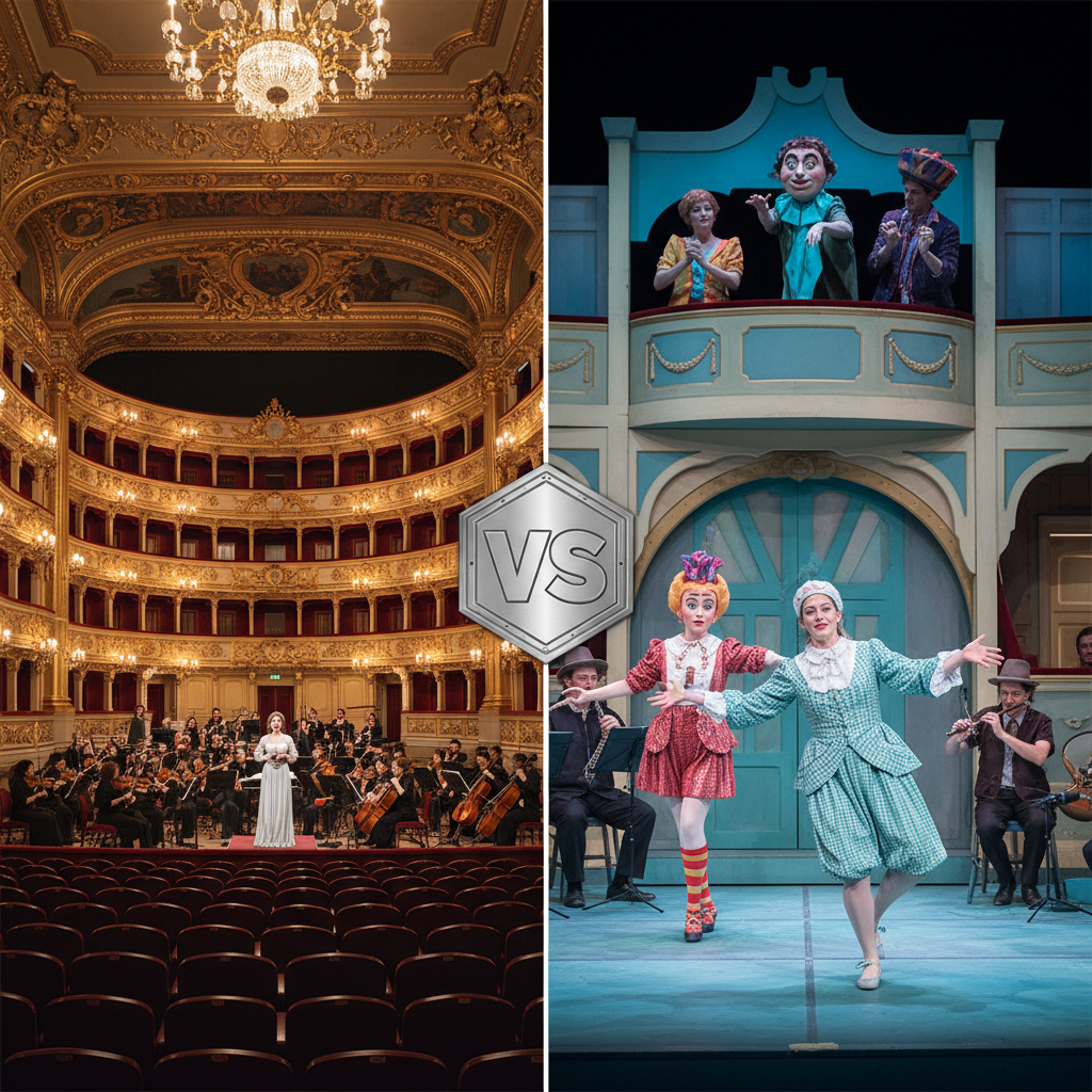 Kuo skiriasi opera nuo operetės? Detalus paaiškinimas