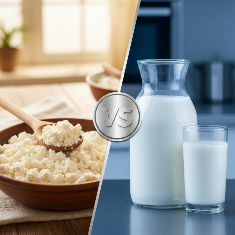 Kuo skiriasi pasukos nuo kefyro?