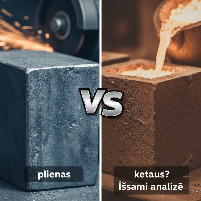 Kuo skiriasi plienas nuo ketaus? Išsami analizė