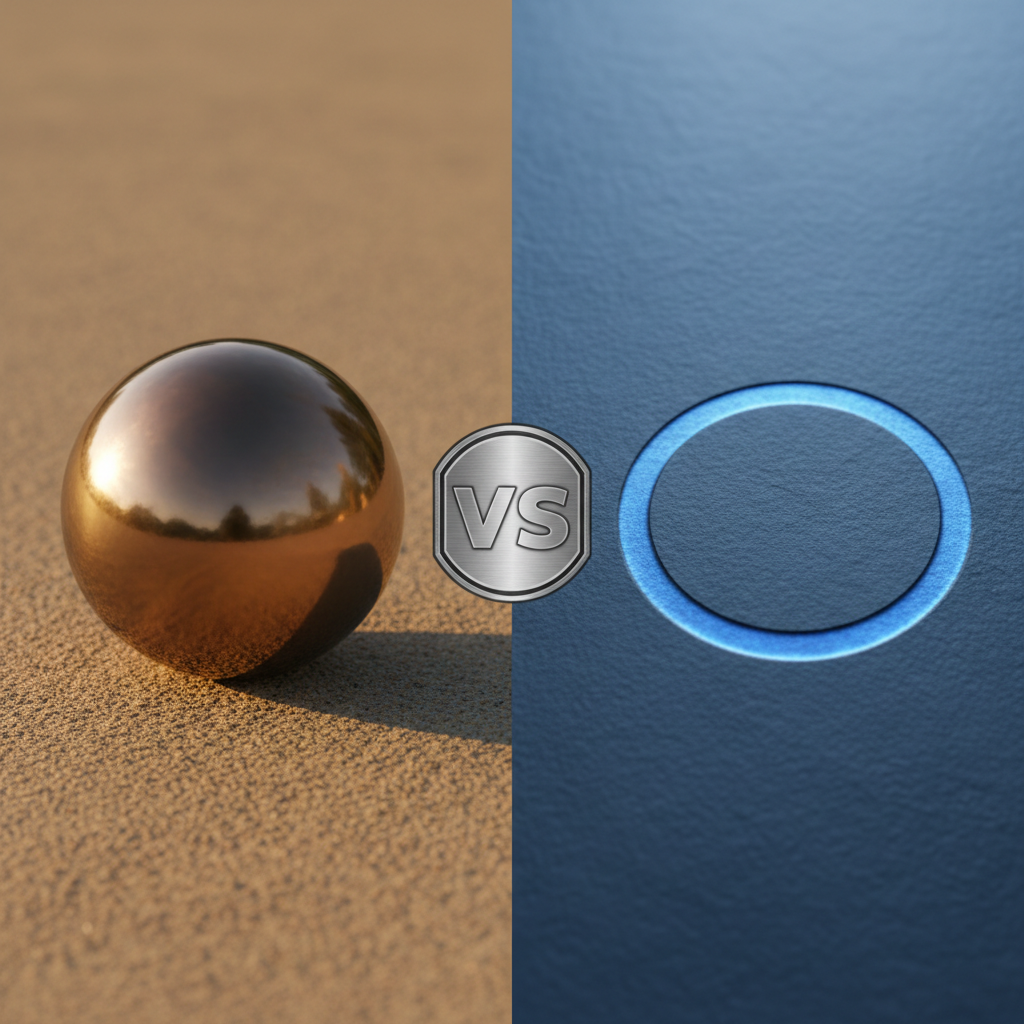 Kuo skiriasi rutulys nuo apskritimo?