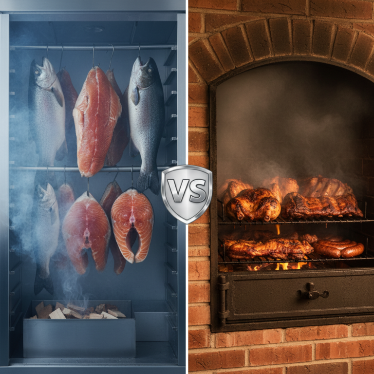 Kuo skiriasi šaltas rūkymas nuo karšto?