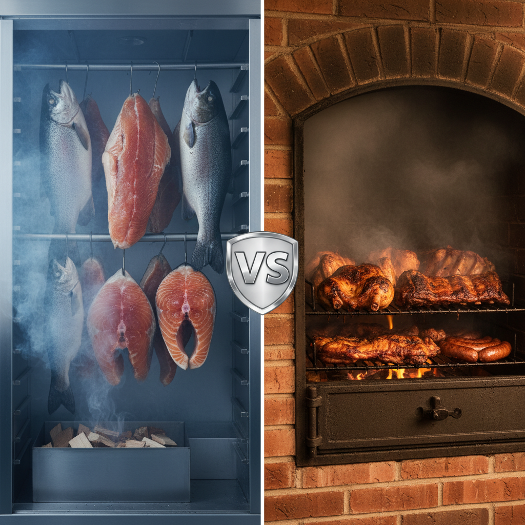 Kuo skiriasi šaltas rūkymas nuo karšto?