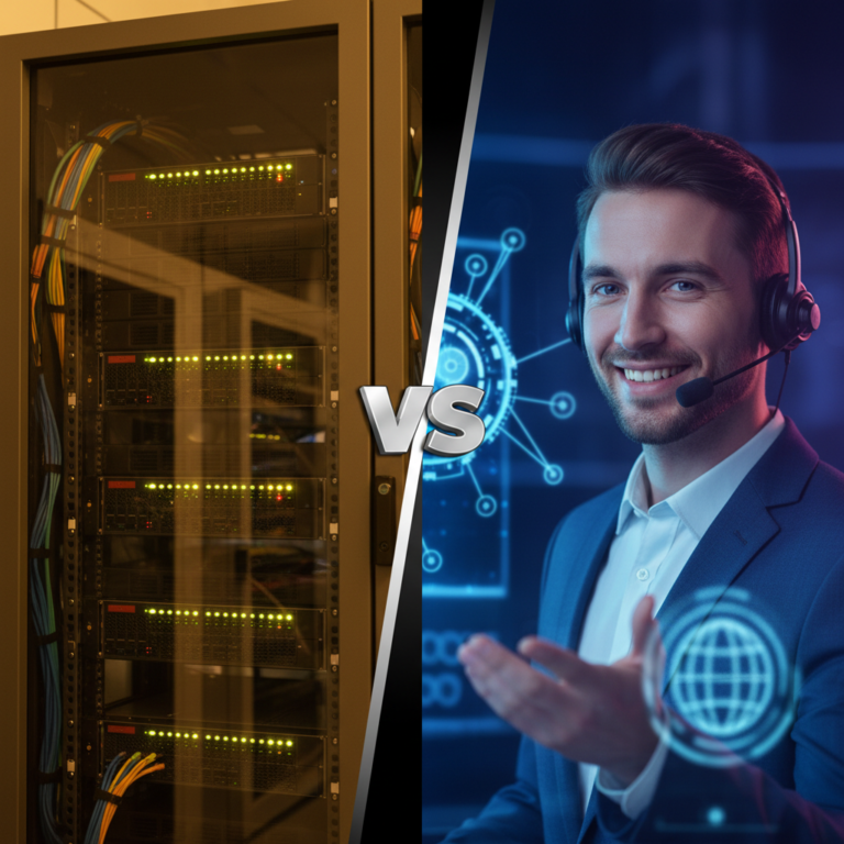 Serveris vs. Hostas: Kuo Jie Skiriasi?