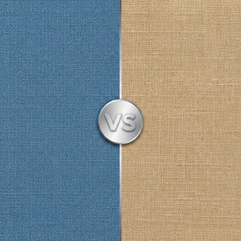 Sintetinė drobė vs. Natūrali: Kuo jos skiriasi?