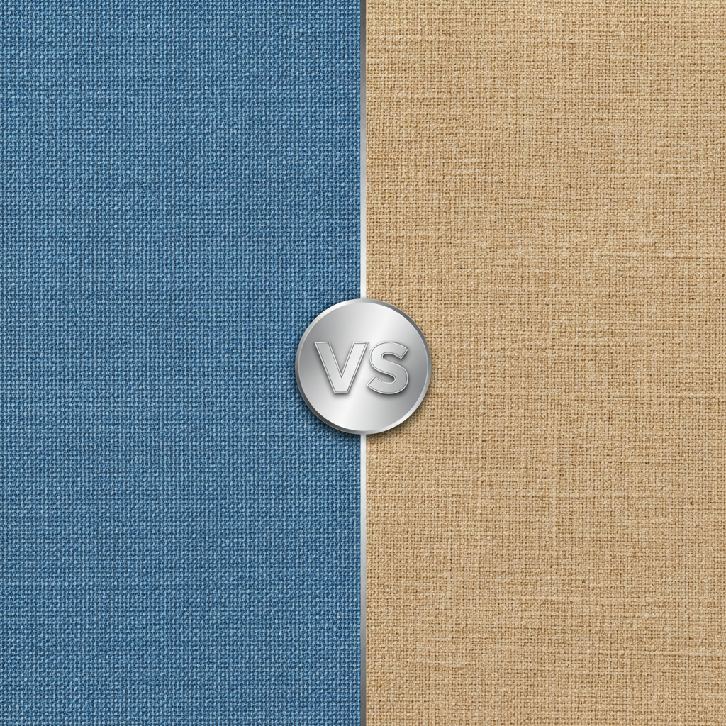 Sintetinė drobė vs. Natūrali: Kuo jos skiriasi?