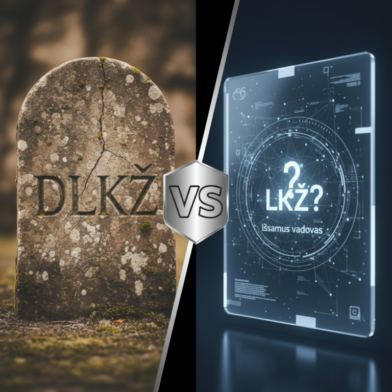Kuo skiriasi DLKŽ nuo LKŽ? Išsamus vadovas