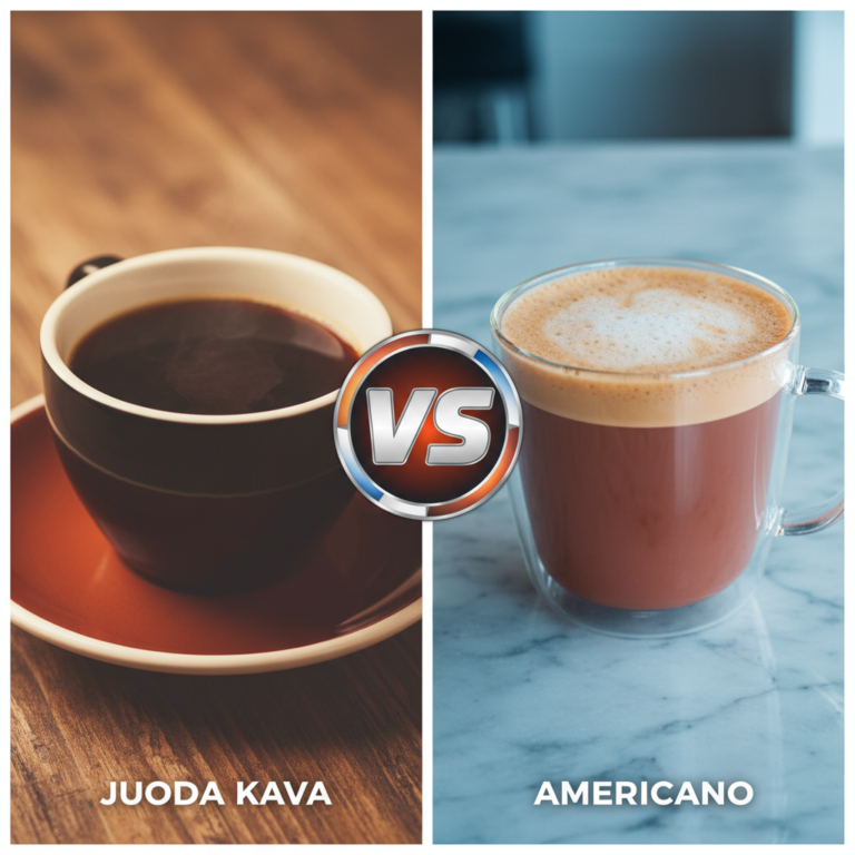 Kuo skiriasi Juoda Kava nuo Americano?