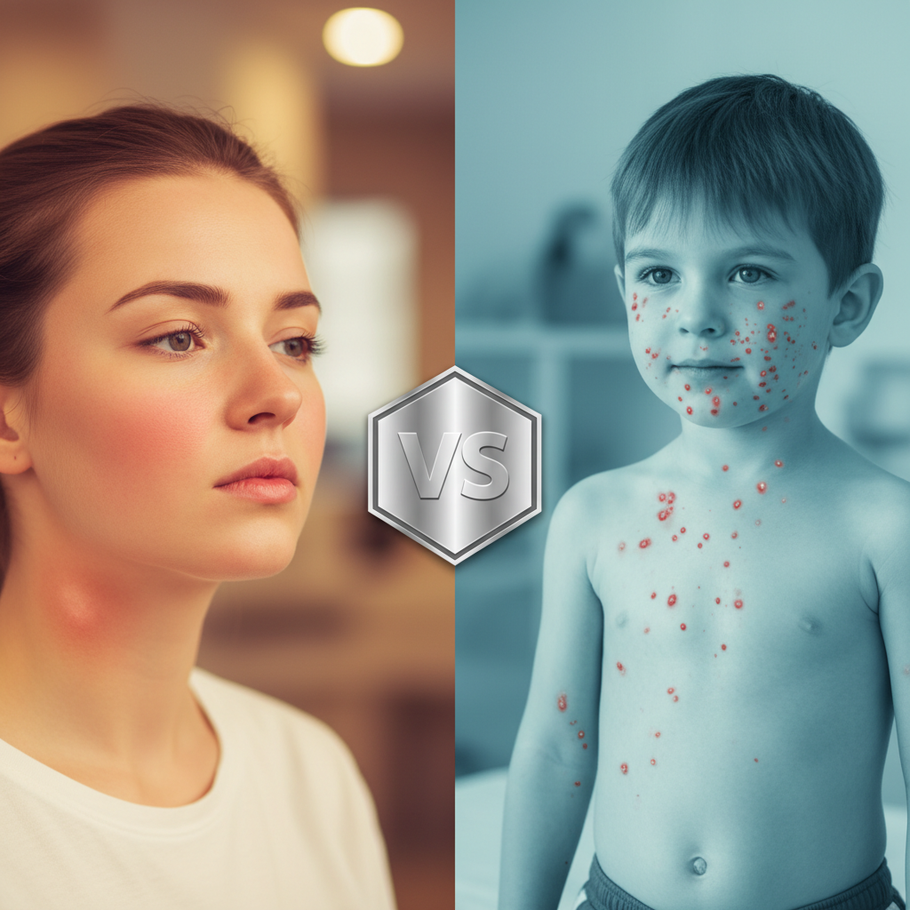 Kuo skiriasi tymai nuo vėjaraupių? Išsamus vadovas