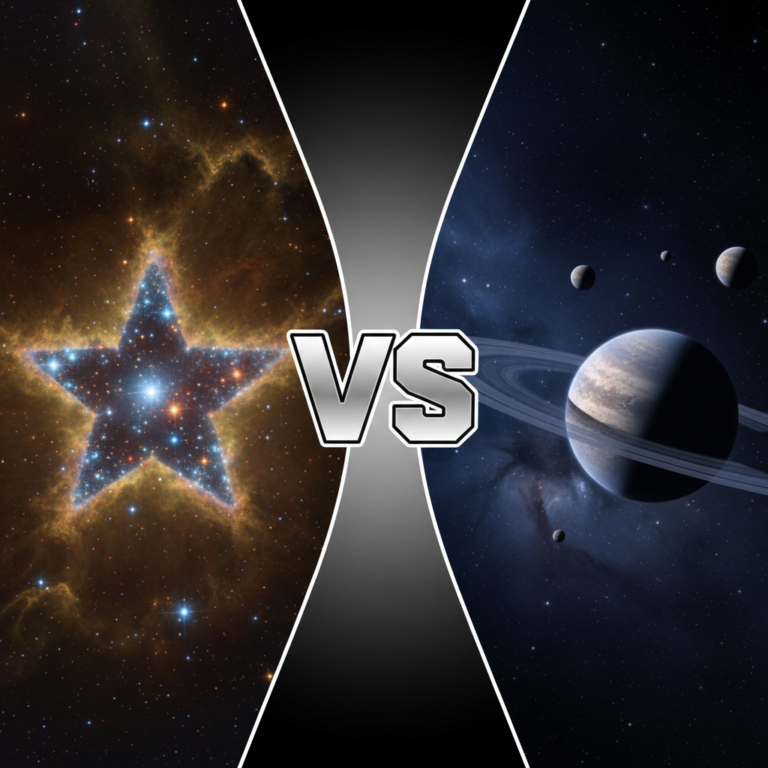 Kuo skiriasi Žvaigždė nuo Planetos? Išsamus Vadovas