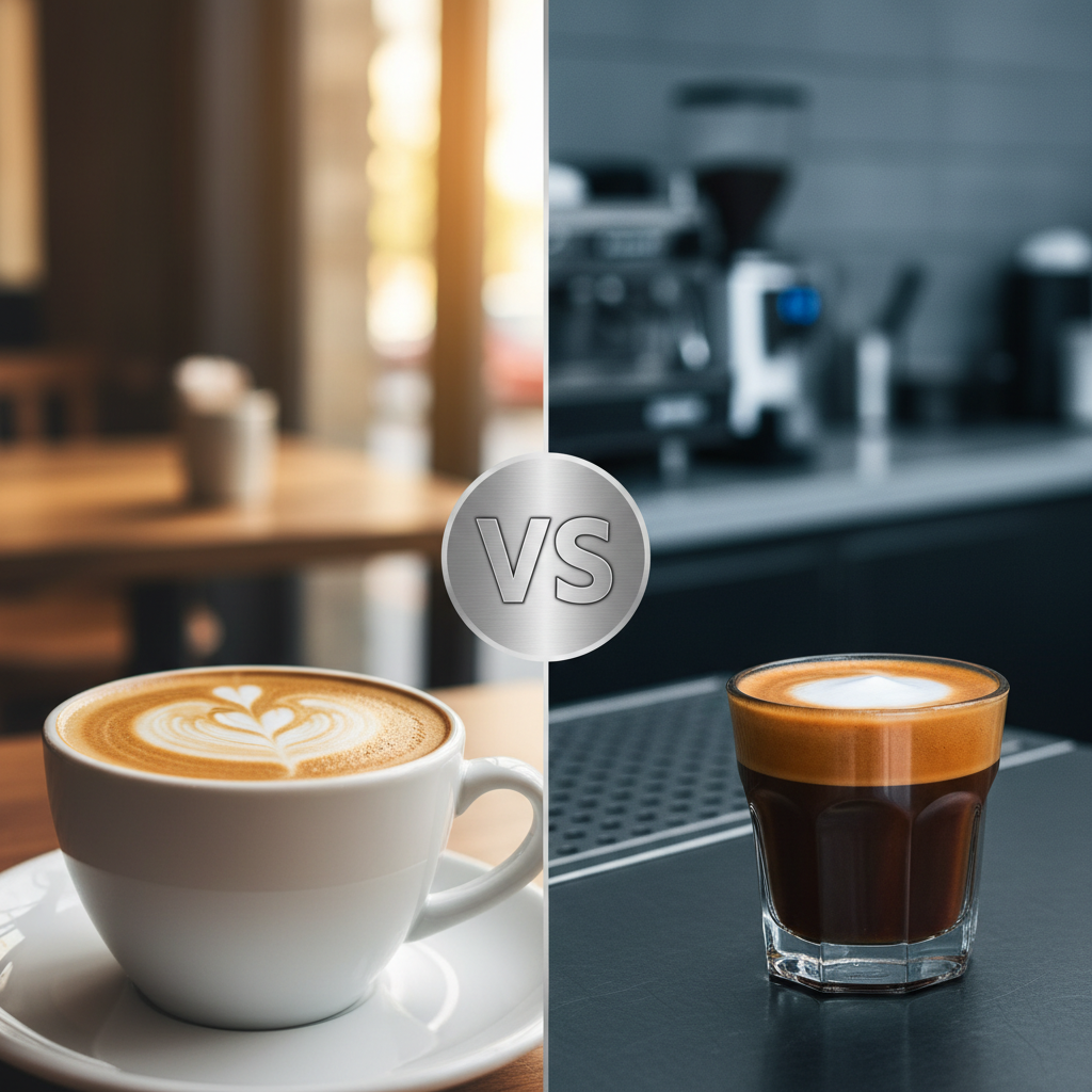 Kuo skiriasi Latte nuo Macchiato?