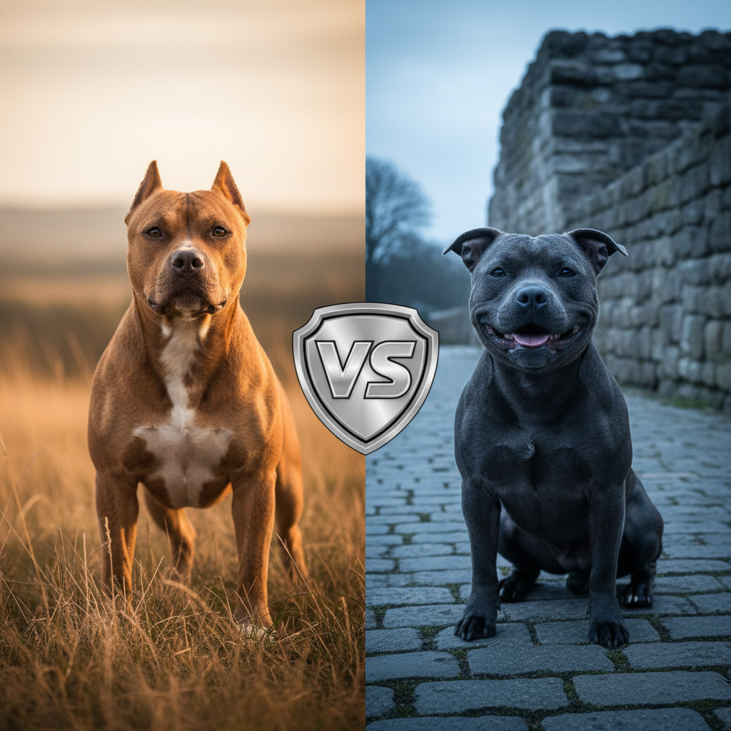 Kuo skiriasi Pitbulis nuo Stafordšyro bulterjero?