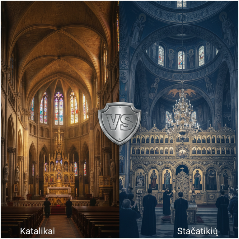 Kuo skiriasi Katalikai nuo Stačiatikių?