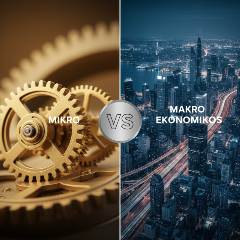 Kuo skiriasi mikro nuo makro ekonomikos?