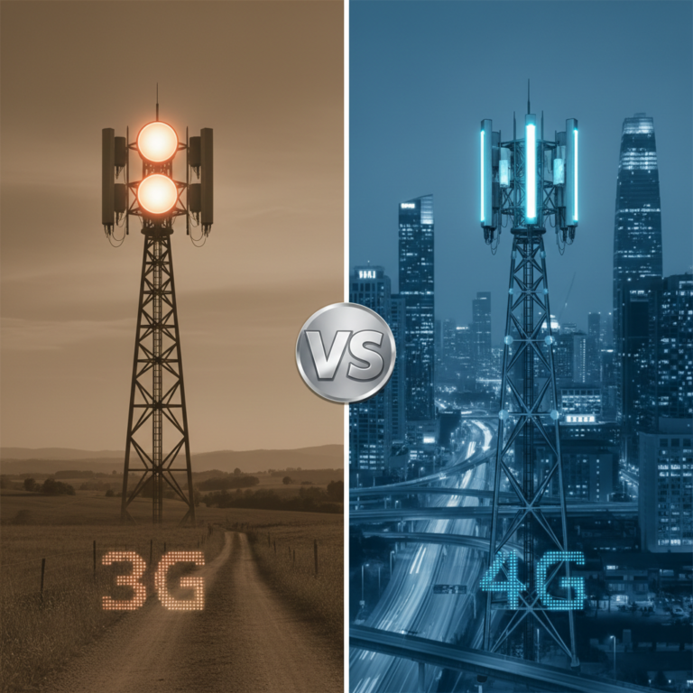 Kuo skiriasi 3G nuo 4G?