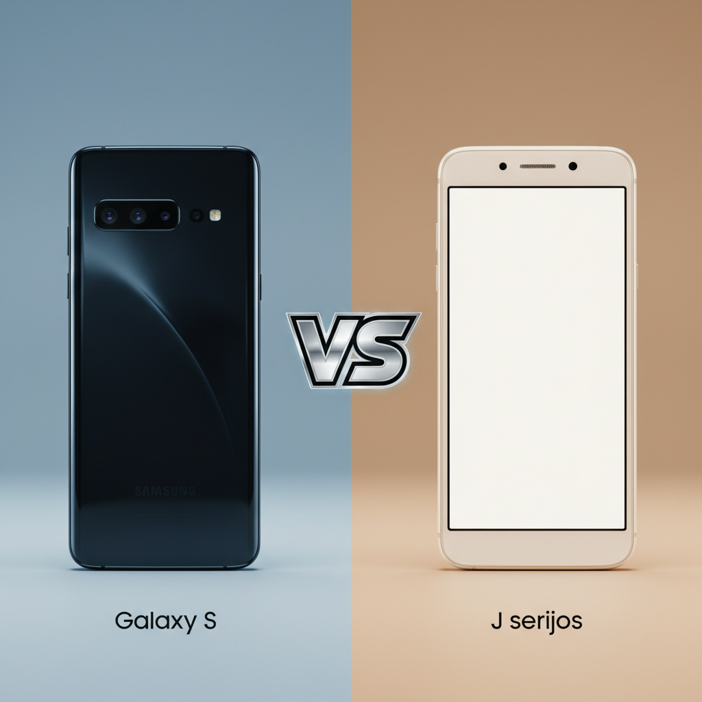 Kuo skiriasi Samsung Galaxy S nuo J serijos?