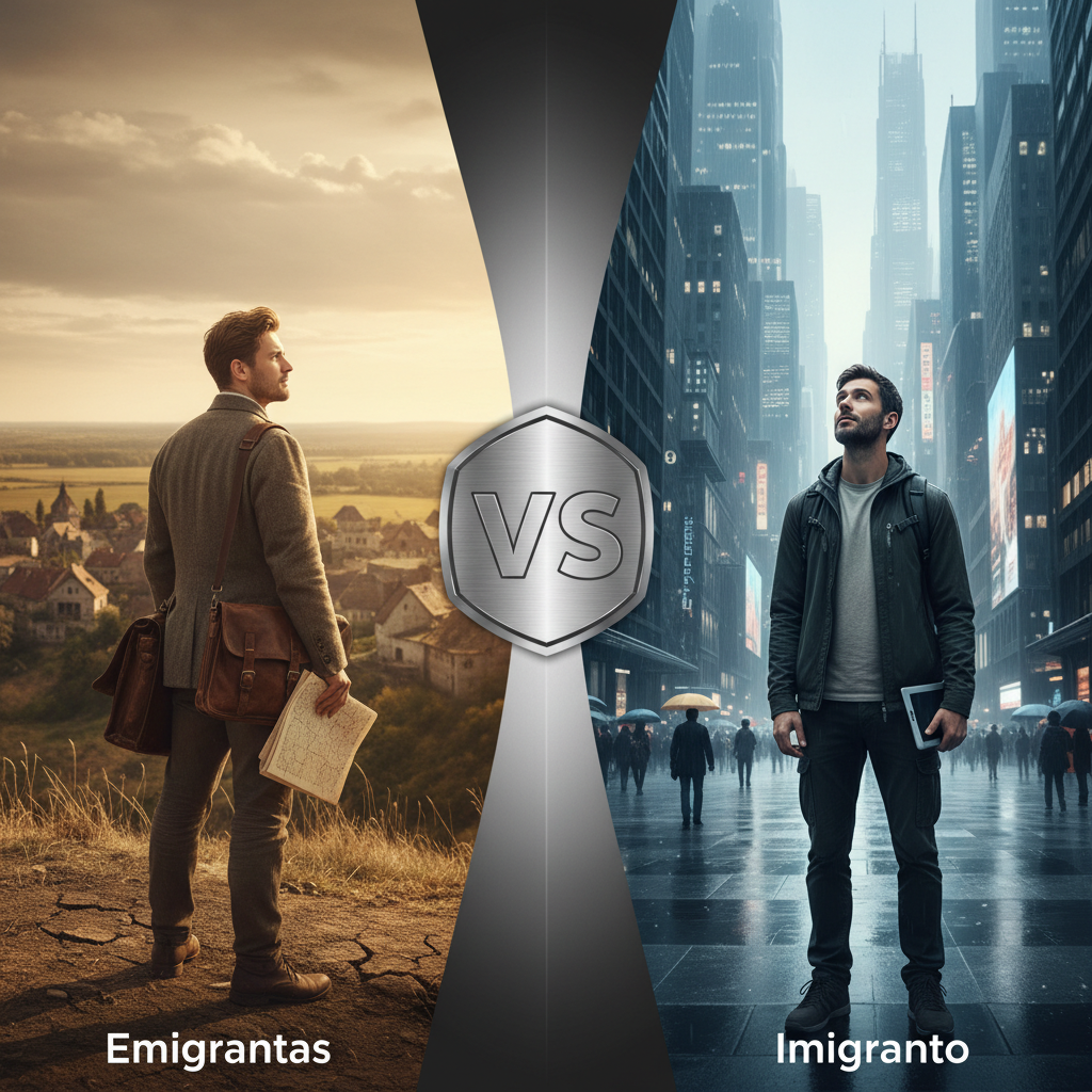 Kuo skiriasi Emigrantas nuo Imigranto?