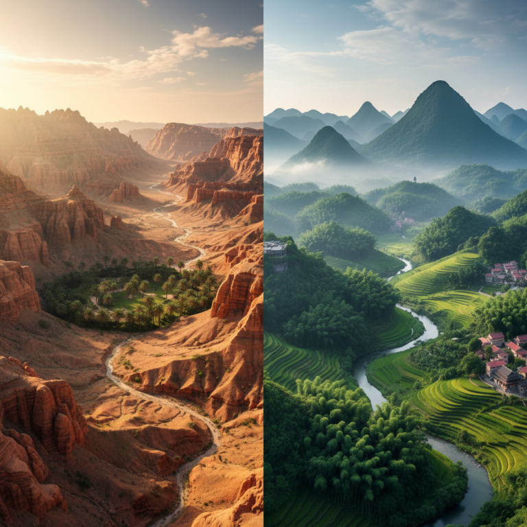 Kuo skiriasi Azijos Vakarų ir Rytų geografinis zoniškumas?