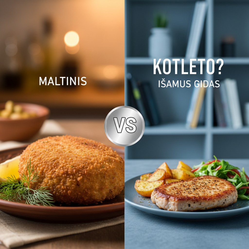Kuo skiriasi Maltinis nuo Kotleto? Išsamus Gidas