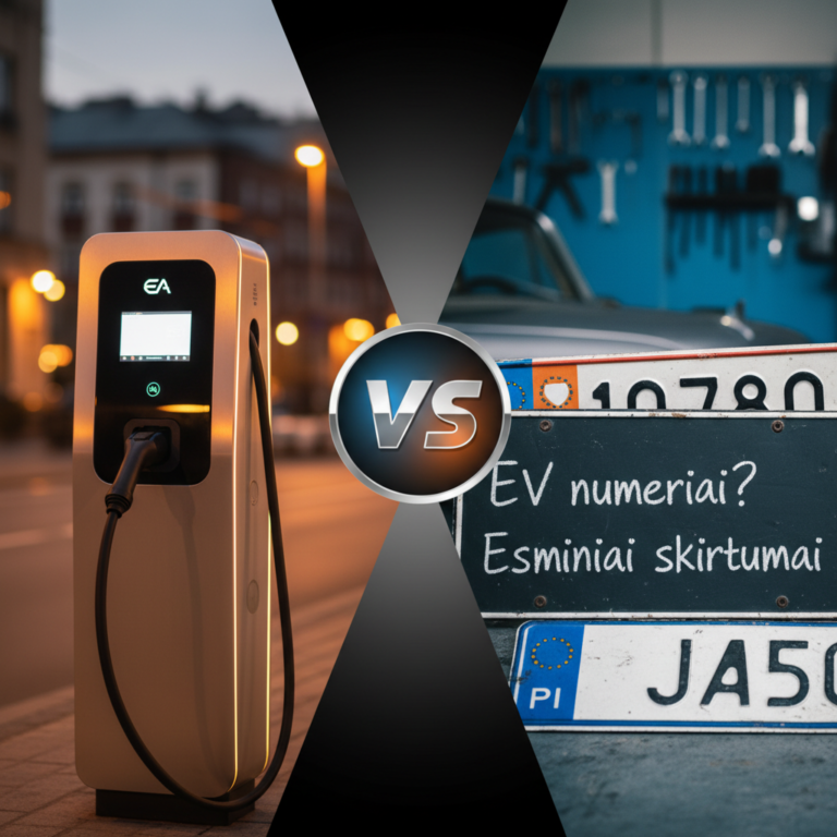 Kuo skiriasi EA nuo EV numeriai? Esminiai skirtumai