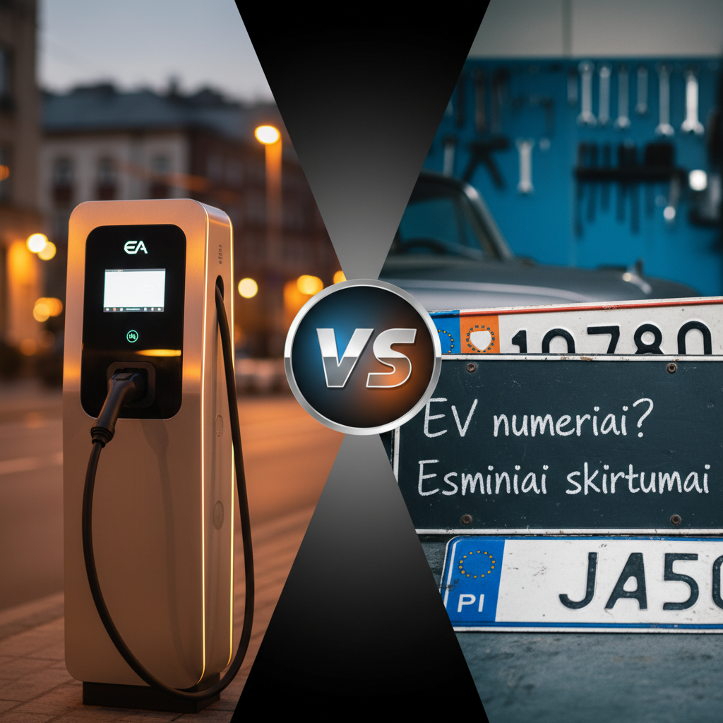 Kuo skiriasi EA nuo EV numeriai? Esminiai skirtumai