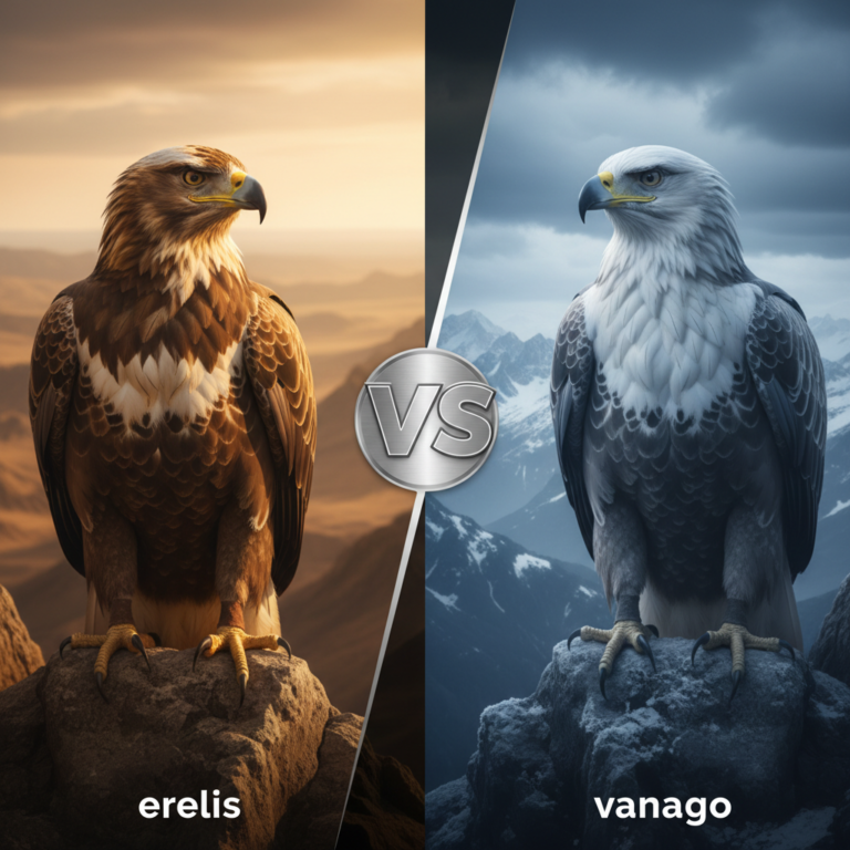 Kuo skiriasi erelis nuo vanago?